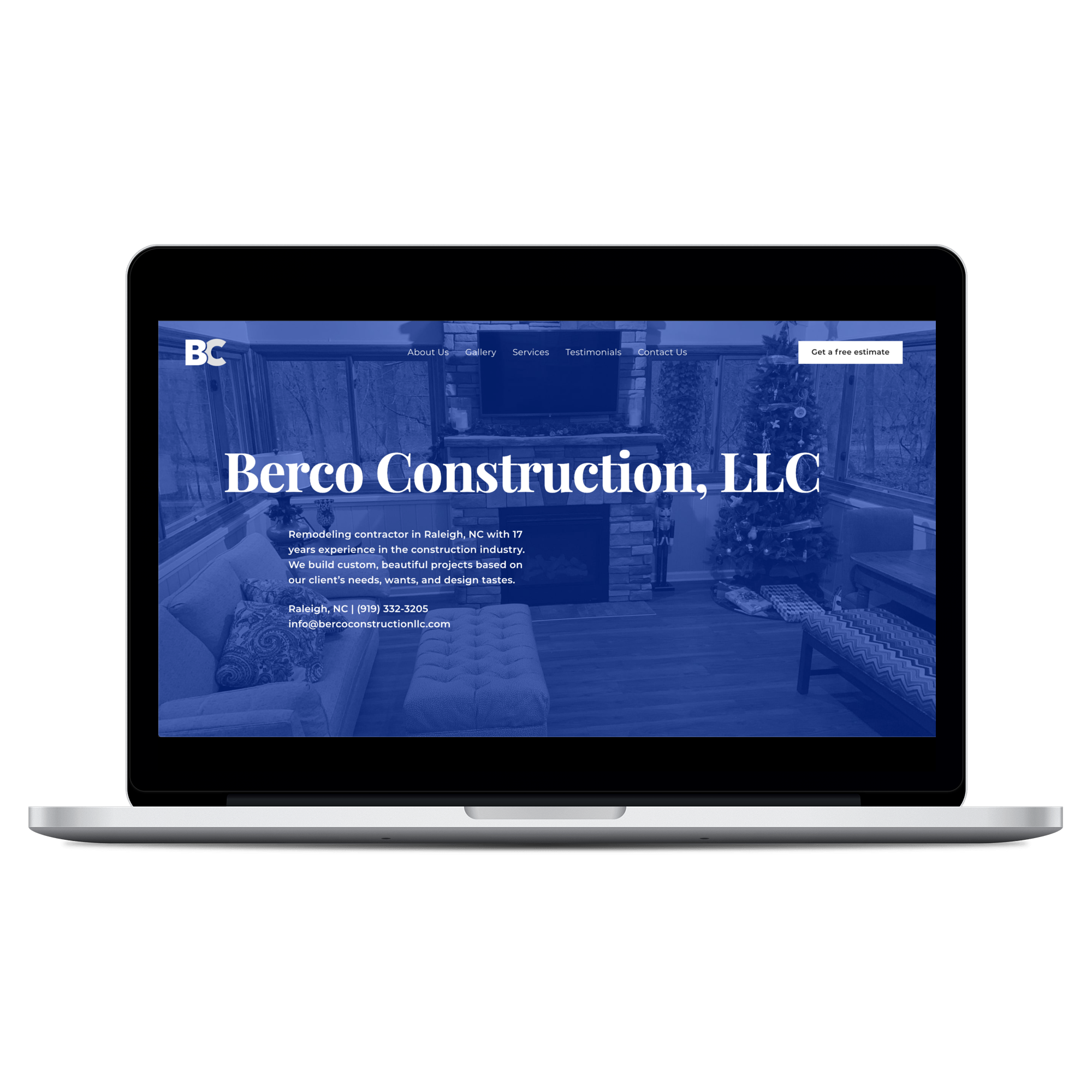 bercoconstructionllc.com homepage